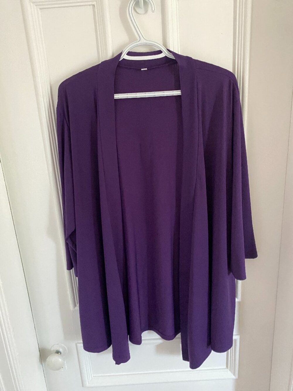 Dark Purple Cardigan